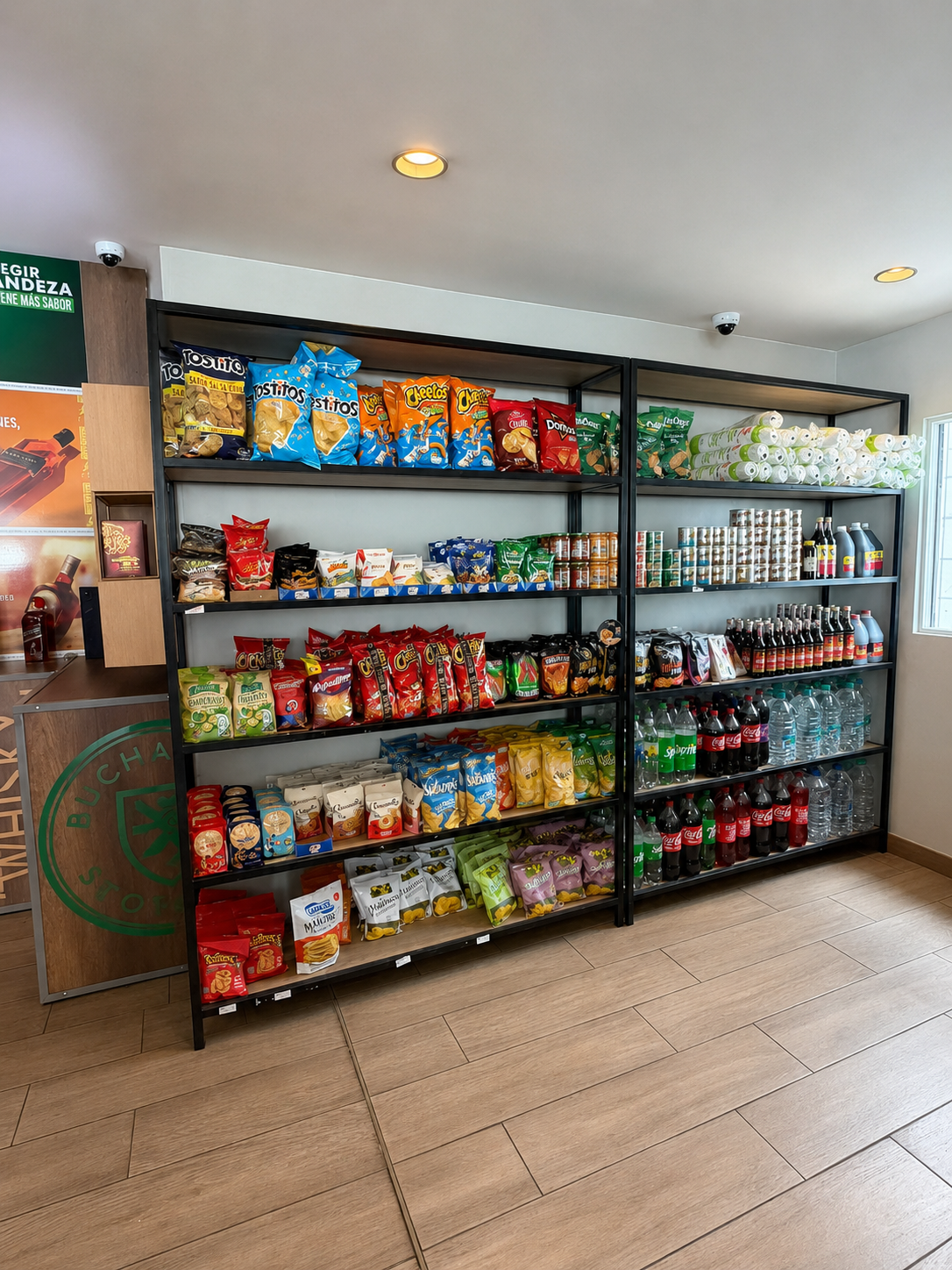 Área de snacks Churchill 36