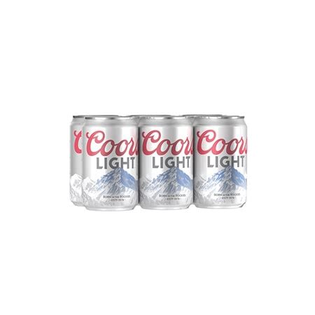 COORS LIGHT LATA 8oz