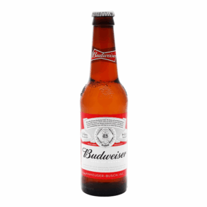 BUDWEISER VIDRIO 355ml (*)