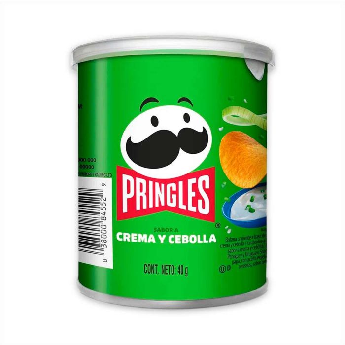 PRINGLES CREMA Y CEBOLLA 40g