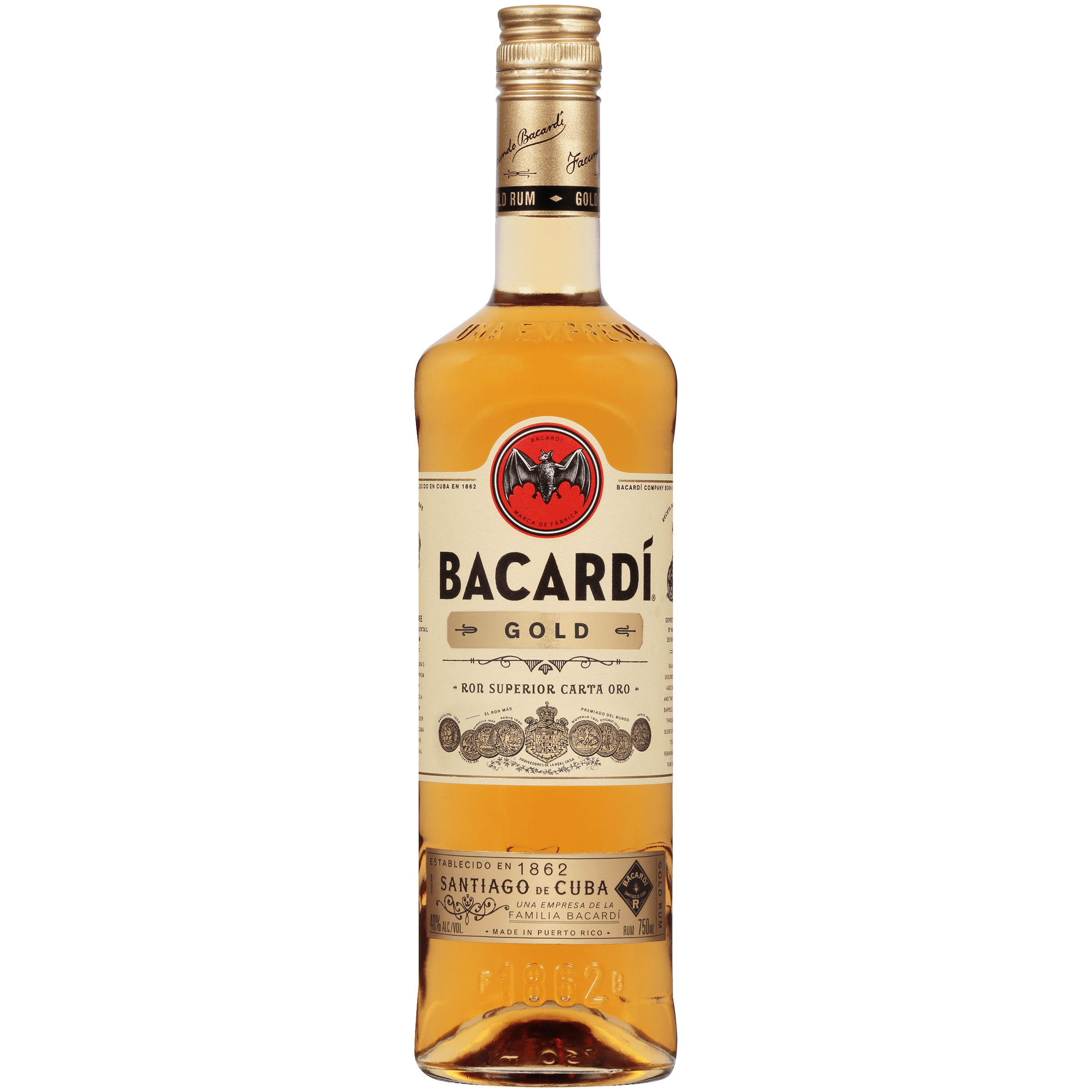 BACARDI GOLD 750ml