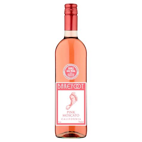 BAREFOOT PINK MOSCATO 750ml