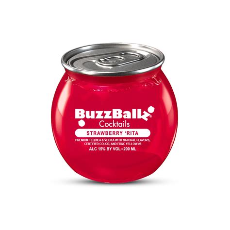 BUZZBALLZ STRAWBERR RITA 200ml