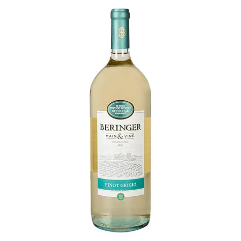 BERINGER PINOT GRIGIO 750ml