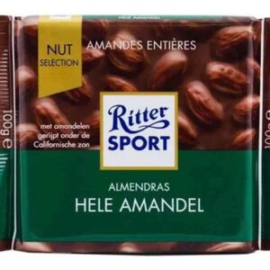 RITTER CHOCO ALMENDRAS 100g