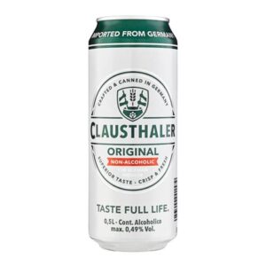 CLAUSTHALER SIN ALCOHOL LATA