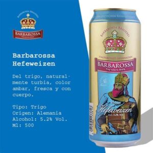 BARBAROSSA HEFEWEIZEN 500ml