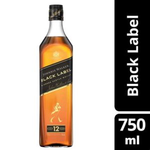 JW BLACK LABEL SF 12 AÑOS 75cl