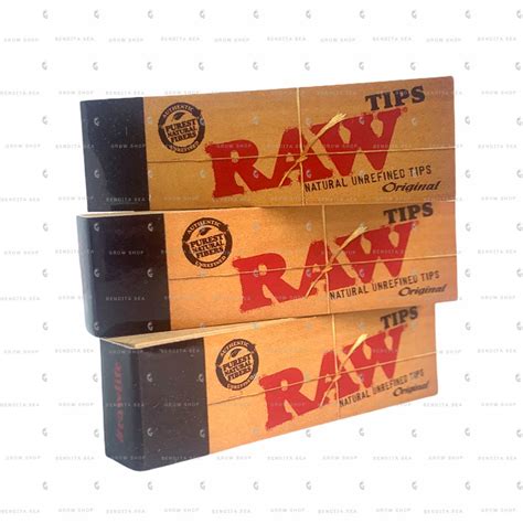RAW X 50 FILTROS TIPS