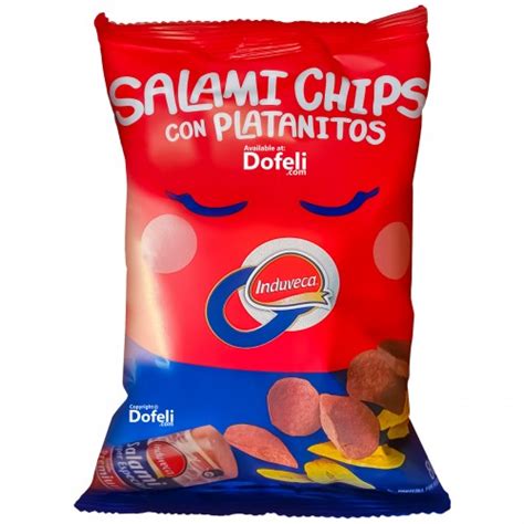 SALAMI CHIPS CON PLATANITOS
