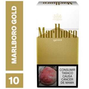 MARLBORO GOLD X 10 UNIDADES