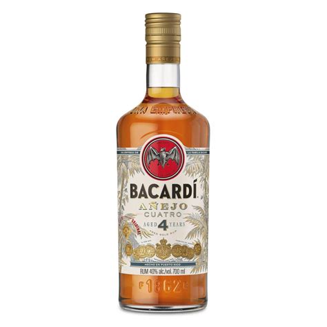 BACARDI AÑEJO 4 AÑOS 700ml