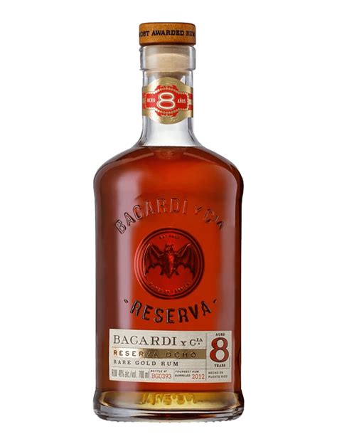 BACARDI RESERVA 8 AÑOS 700ml