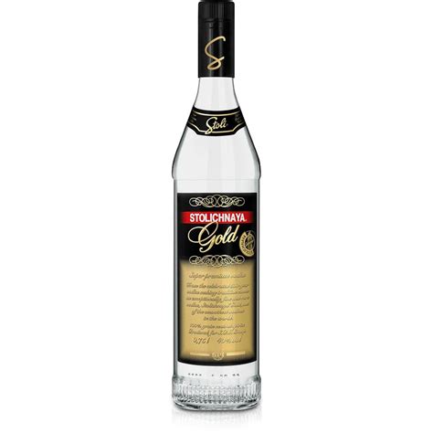 STOLICHNAYA GOLD 750ml