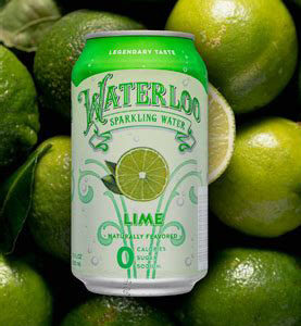 WATERLOO LIME 330ml