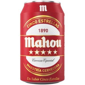 MAHOU 1890 5 ESTRELLAS 330ml