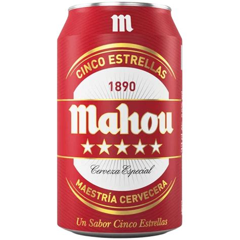 MAHOU 1890 5 ESTRELLAS 330ml