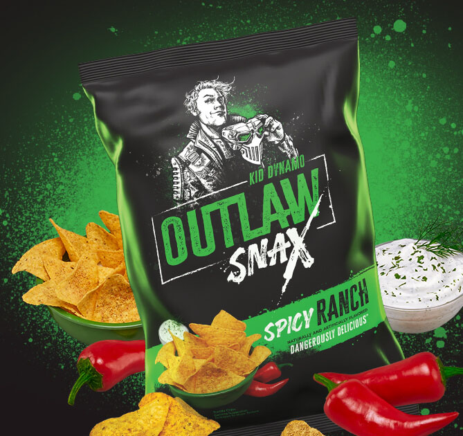 OUTLAW SPICY RANCH 85g