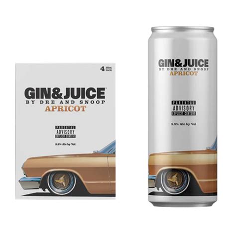 GIN & JUICE APRICOT 355ml